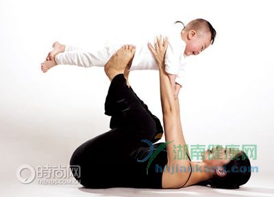 亲子瑜伽时尚辣妈新"瘦"法